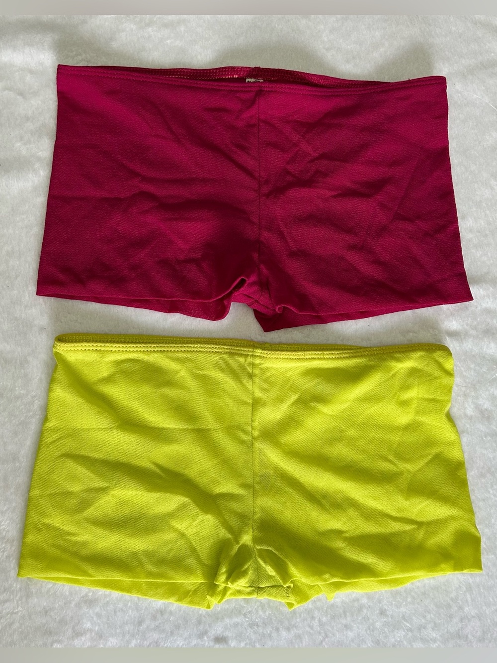 Free People Intimately Women’s Small Seamless Boyshort Panties Pink Neon Yellow